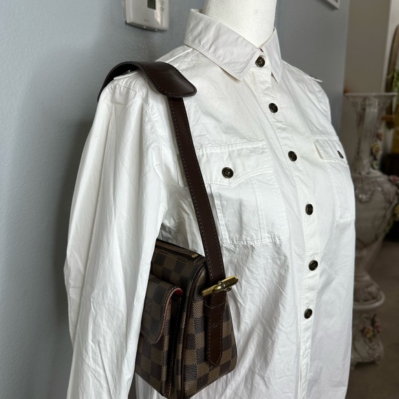 ❤️❤️SOLD❤️❤️Louis vuitton Damier Ebene Ravello bag - Picture 15 of 16